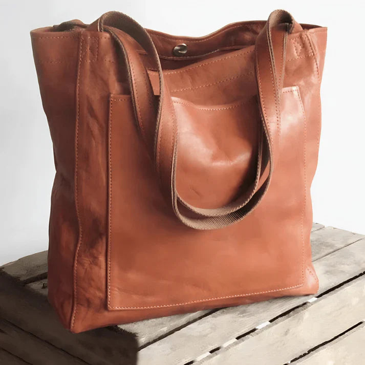 Borsa tote da donna di grande capacità, elegante tessuto di qualità premium
