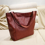 Borsa tote elegante da donna in tessuto resistente con interno spazioso