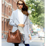 Borsa tote grande chic da donna, design pratico, materiale durevole