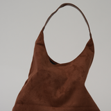 Borsa tote in pelle elegante da donna, versatile, scamosciata