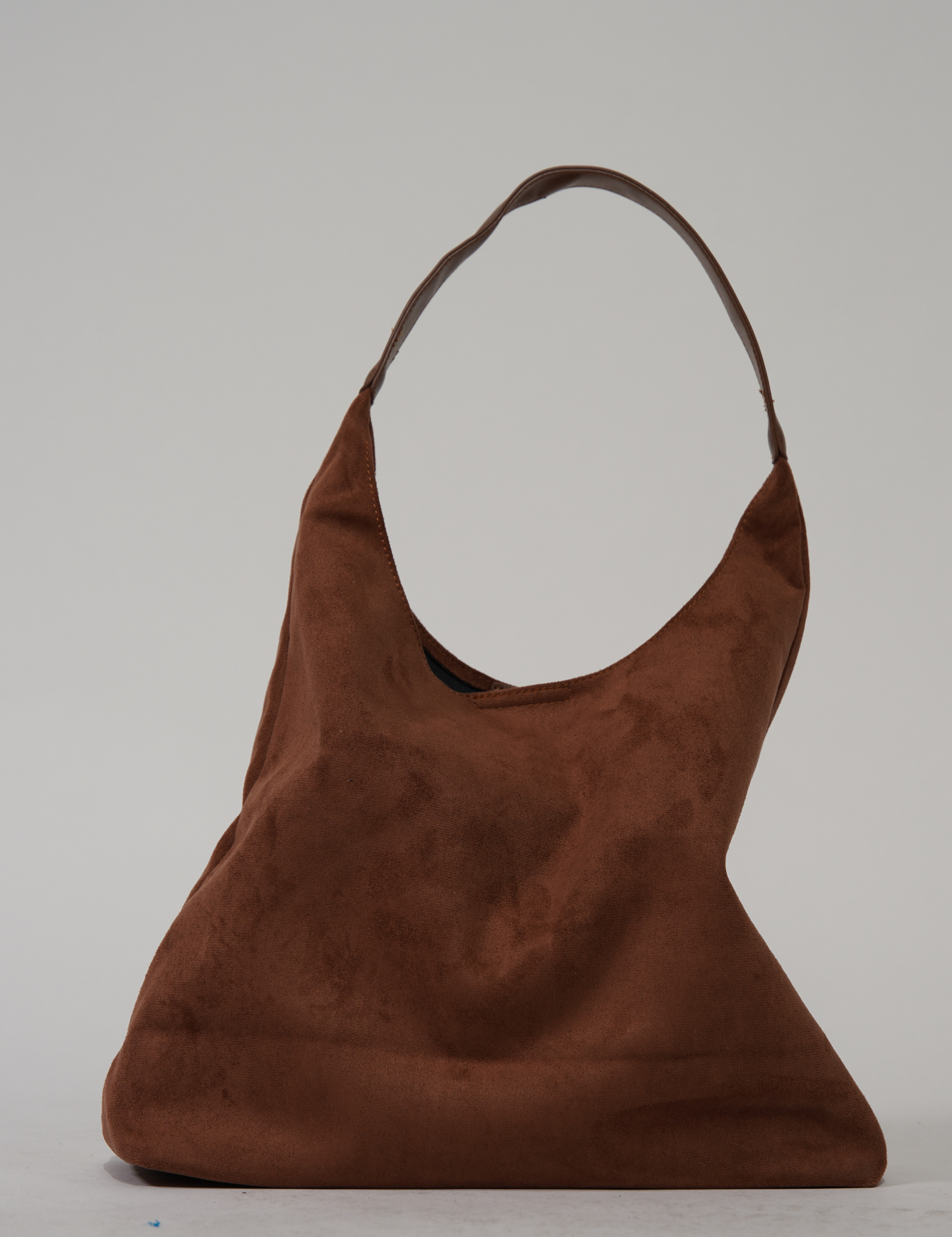Borsa tote in pelle elegante da donna, versatile, scamosciata