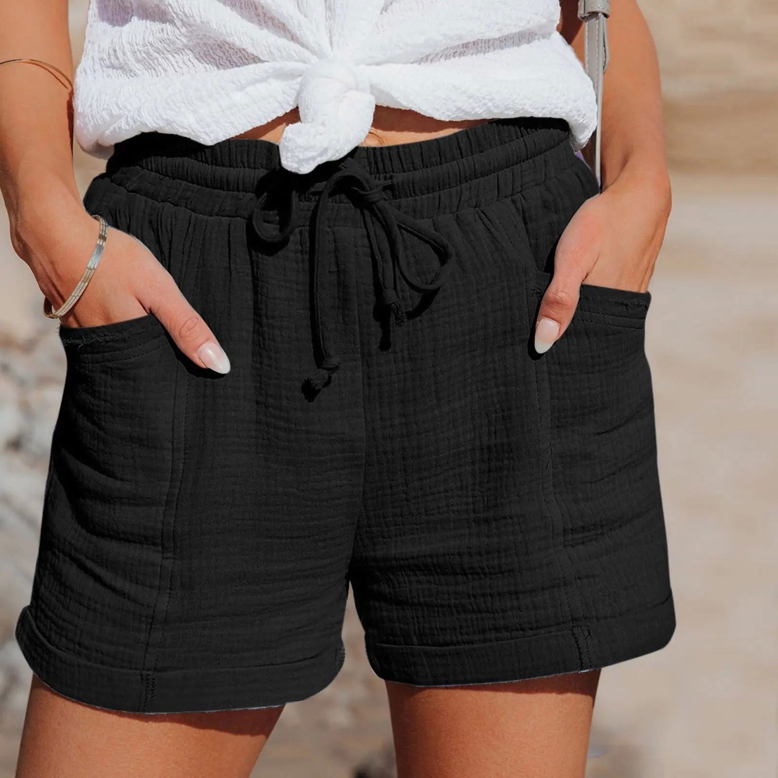 Pantaloncini estivi ventilati da donna - Collezione ESTATE HEATHER