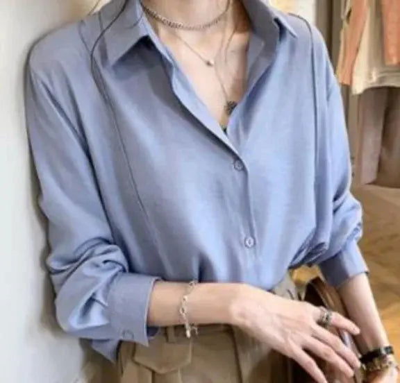 ItalianCHIC | Camicetta oversize in cotone invernale