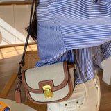 Incantevole borsa da sella FREYA – Perfettamente adorabile per l'inverno!