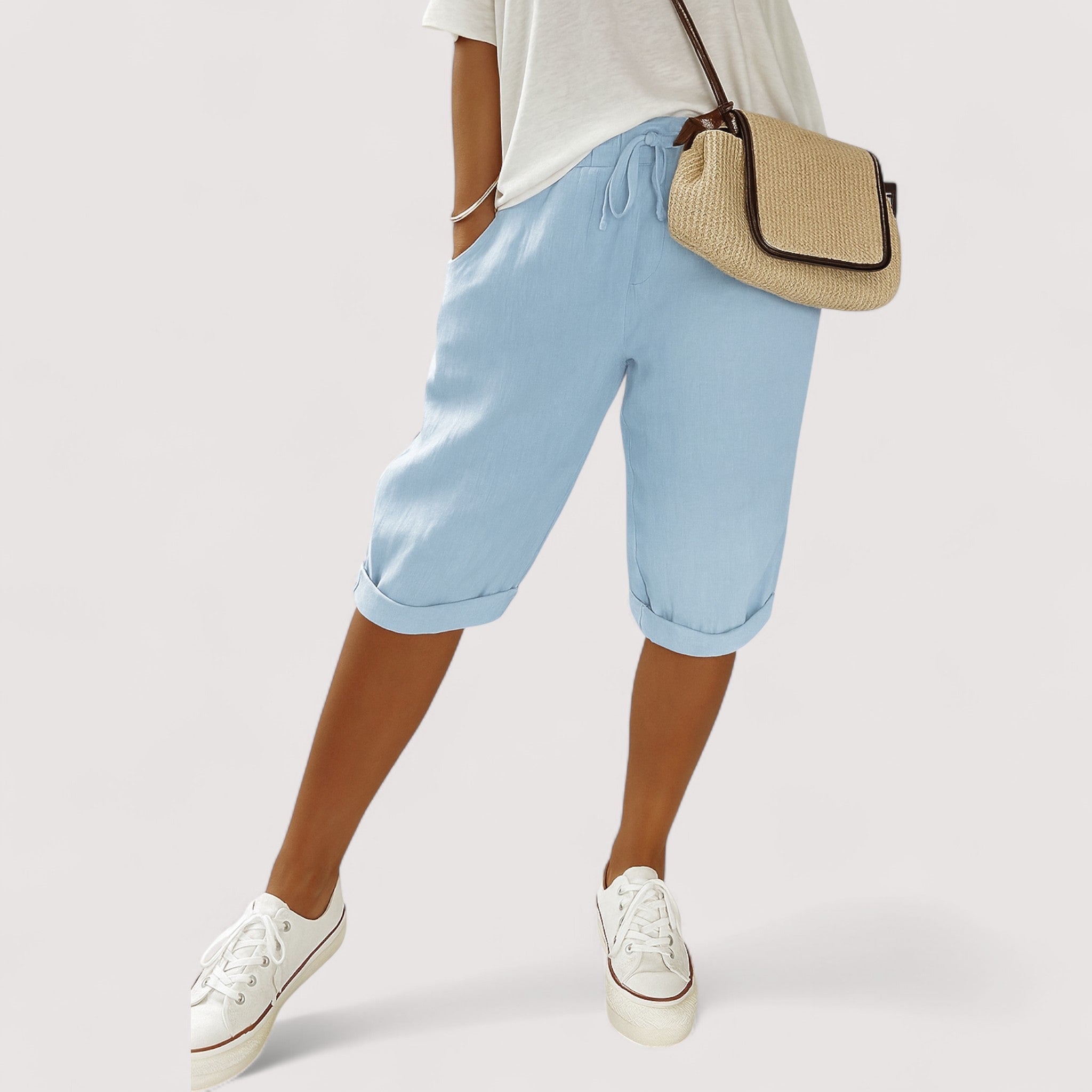 Astrid™ | Pantaloni corti in cotone