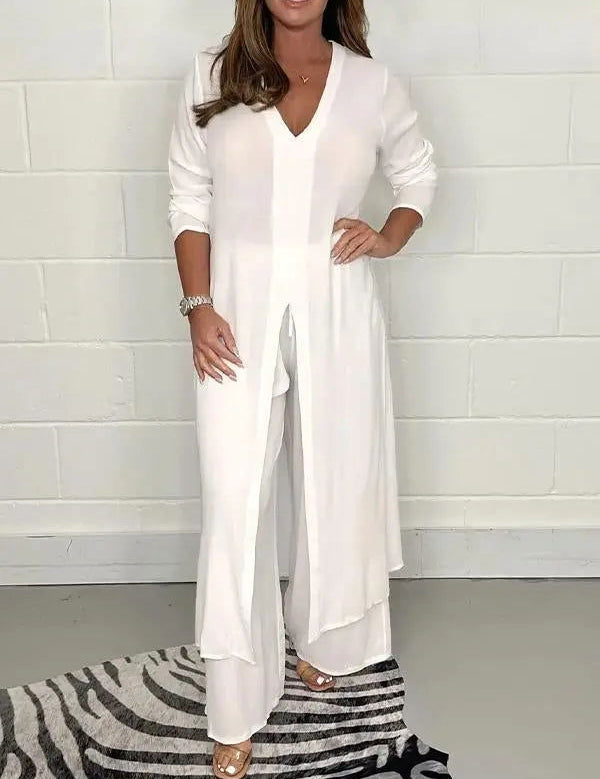 Set estivo elegante in due pezzi Emelia da donna