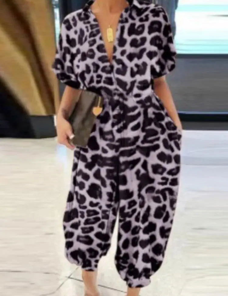 Tuta invernale chic con scollo a V - Collezione OLIVIA