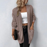 DANICA | Cardigan leggero autunnale lavorato a maglia da donna