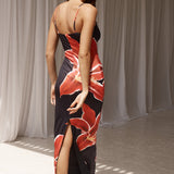 Talia | Abito estivo aderente dal design elegante floreale