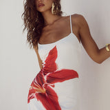 Talia | Abito estivo aderente dal design elegante floreale
