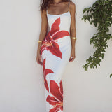 Talia | Abito estivo aderente dal design elegante floreale