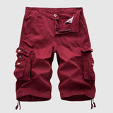 Uomini - Frachthorts - Cotone - Estivo - Diverse Borse - Abbigliamento Casual Lunghezza Ginocchio