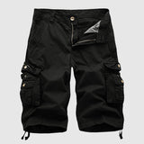 Uomini - Frachthorts - Cotone - Estivo - Diverse Borse - Abbigliamento Casual Lunghezza Ginocchio