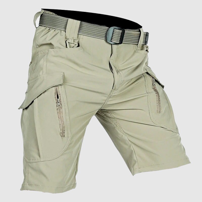 Shorts tattici estivi - miscela di cotone leggero - diversi sacchetti - vestito rilassato