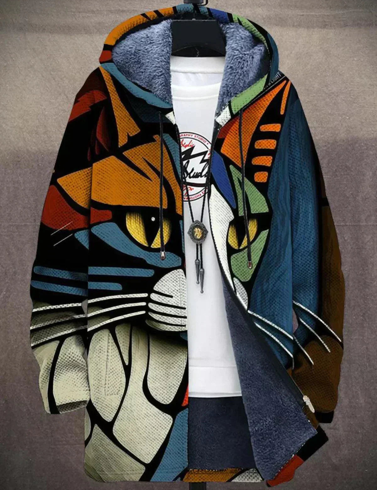 Diego | Felpa unisex con cappuccio ispirata all’arte di lusso
