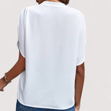 Rosmarie™ | Blusa Drappeggiata