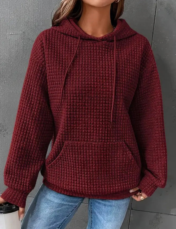 EVELYN | Morbido maglione autunnale con cappuccio per il massimo comfort
