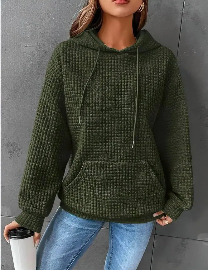 EVELYN | Morbido maglione autunnale con cappuccio per il massimo comfort