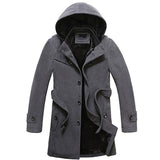 Francesco | Cappotto invernale con cappuccio comodo e alla moda