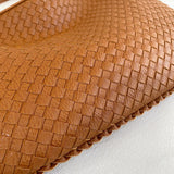 Elegante borsa a tracolla intrecciata da donna, materiale resistente