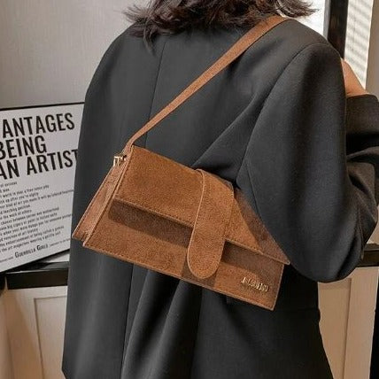 Elegante borsa a tracolla monospalla da donna, design chic