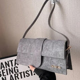 Elegante borsa a tracolla monospalla da donna, design chic