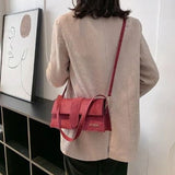 Elegante borsa a tracolla monospalla da donna, design chic