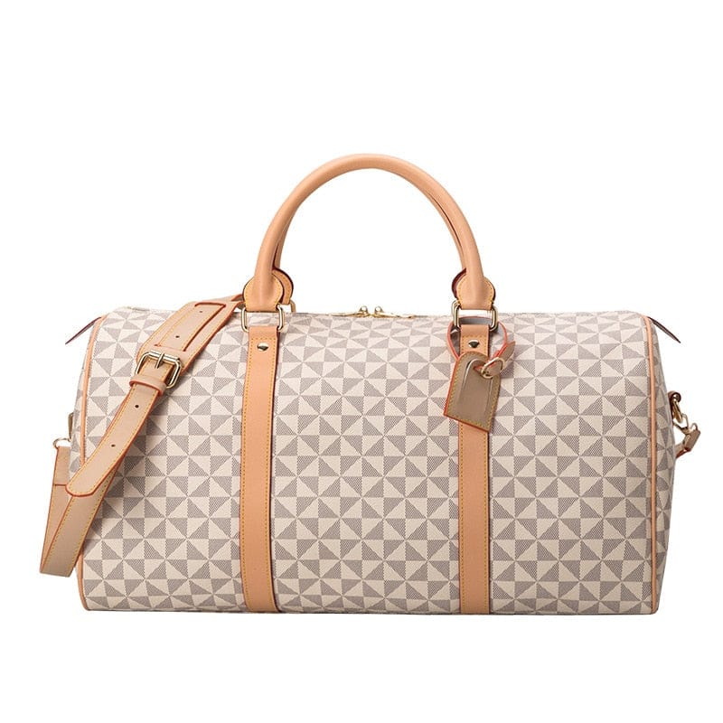 Elegante borsa da viaggio da donna in tessuto resistente e alla moda