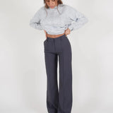 Migliora il tuo stile autunnale con i pantaloni chic a gamba larga da donna di AMY