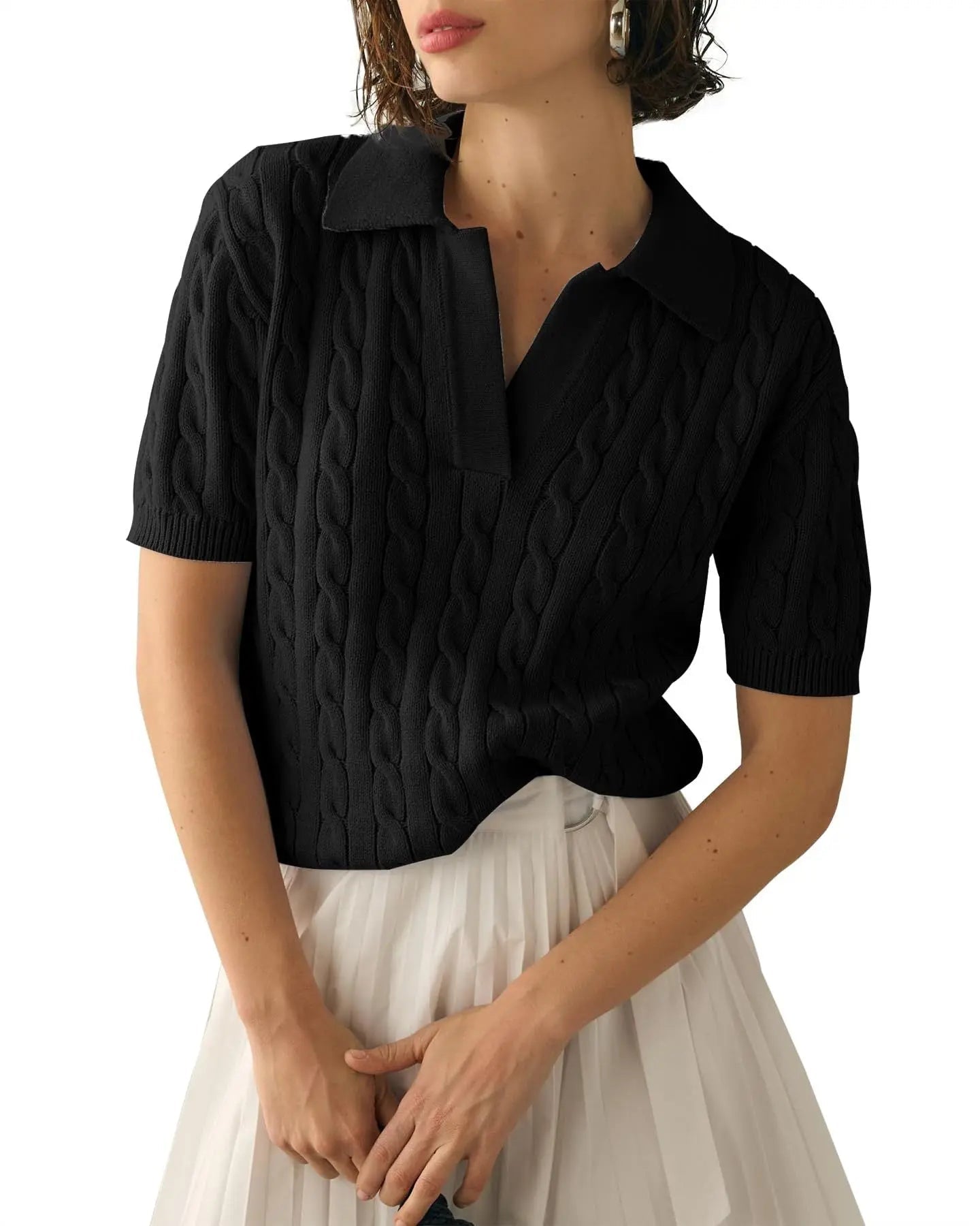 Migliora il tuo guardaroba con il top a maniche lunghe IRENE, elegante e accogliente!