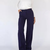 Migliora il tuo stile autunnale con i pantaloni chic a gamba larga da donna di AMY