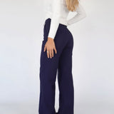 Migliora il tuo stile autunnale con i pantaloni chic a gamba larga da donna di AMY