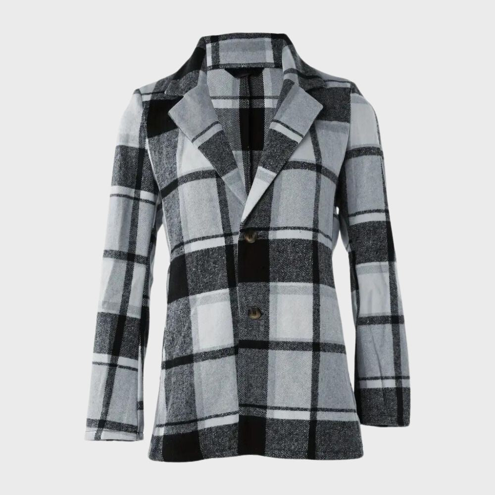 Disegnato | Blazer autunnale alla moda da donna