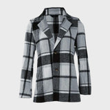 Disegnato | Blazer autunnale alla moda da donna