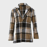 Disegnato | Blazer autunnale alla moda da donna