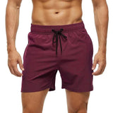 Short estivi da uomo - vita elastica - tessuto traspirante leggero - vestibilità rilassata