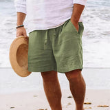 Pantaloni Corti in Lino Estivi Eleganti per Uomini - Devon
