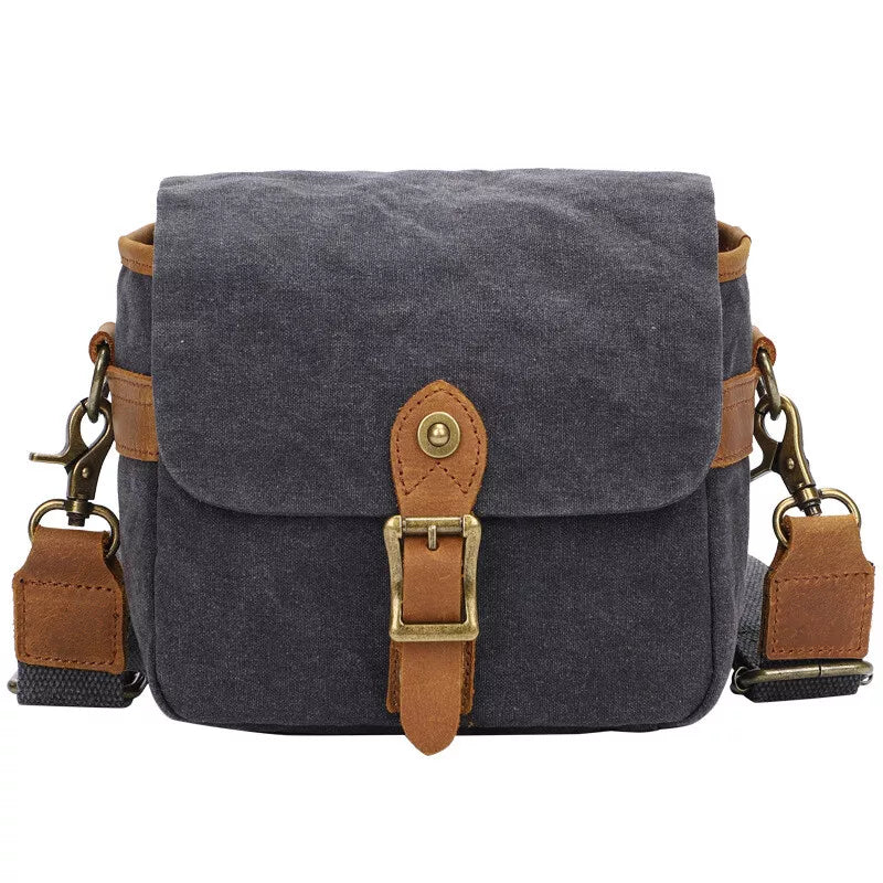 Ryder | Borsa a tracolla per fotocamera DSLR in tela di ispirazione vintage