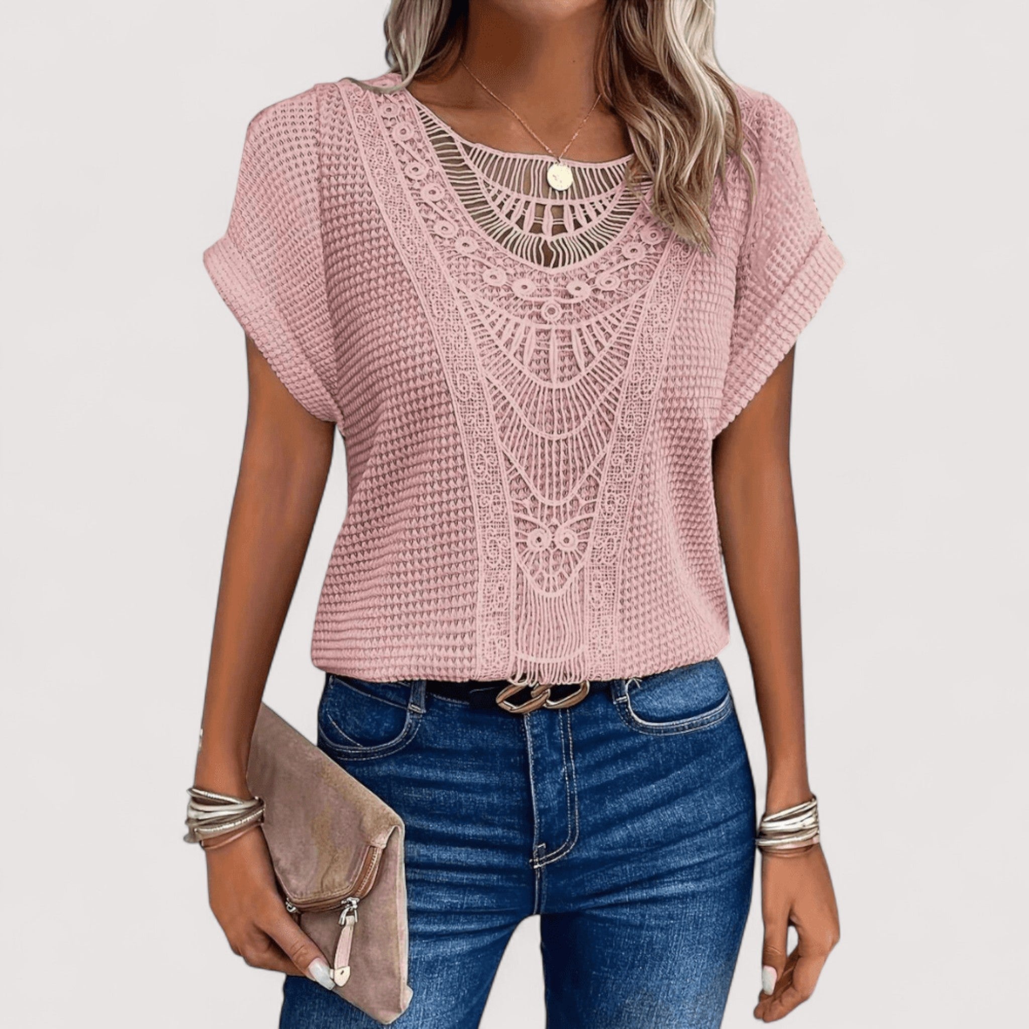 Yvonne™ | Elegante Blusa in Stile Ibiza