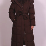 Carmen™ | Piumino Lungo con Cintura