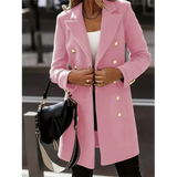 Volkeramina | Blazer elegante da donna | Lungo invernale