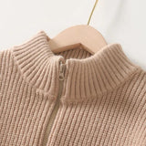 Marco | Giacca maglione in maglia leggera con zip da uomo per l'autunno