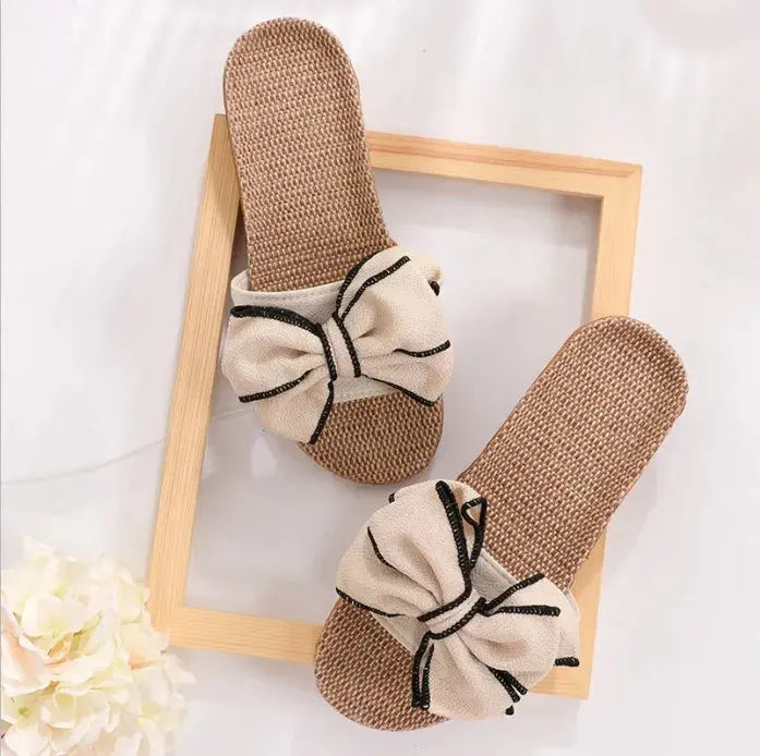 LUCIA | Eleganti sandali estivi antiscivolo con fiocco per il massimo comfort