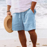 Pantaloni Corti in Lino Estivi Eleganti per Uomini - Devon