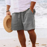 Pantaloni Corti in Lino Estivi Eleganti per Uomini - Devon