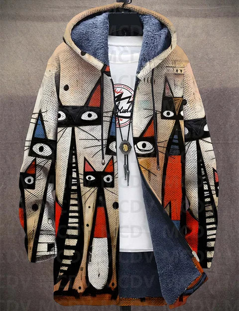 Lucas | Felpa unisex con cappuccio ispirata all’arte di lusso