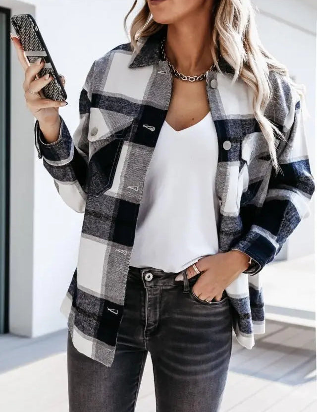 MASSIMA | Elegante camicia in maglione autunnale