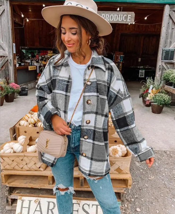 MASSIMA | Elegante camicia in maglione autunnale
