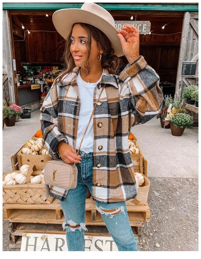 MASSIMA | Elegante camicia in maglione autunnale