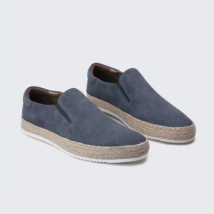 MIGUEL | Mocassini in pelle scamosciata da uomo - comfort autunnale urbano